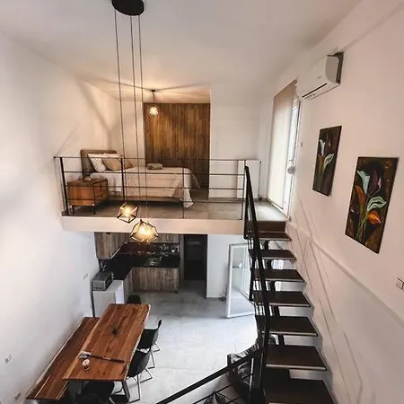 Escala Double Loft 1 & Parking In The Center Βόλος