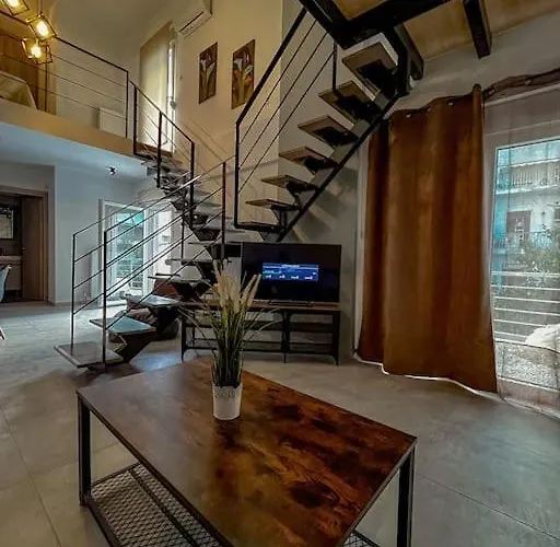 Apartament Escala Double Loft 1 & Parking In The Center Volos