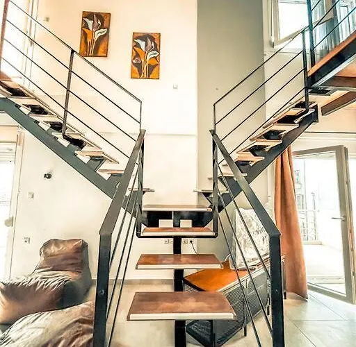 Escala Double Loft 1 & Parking In The Center *